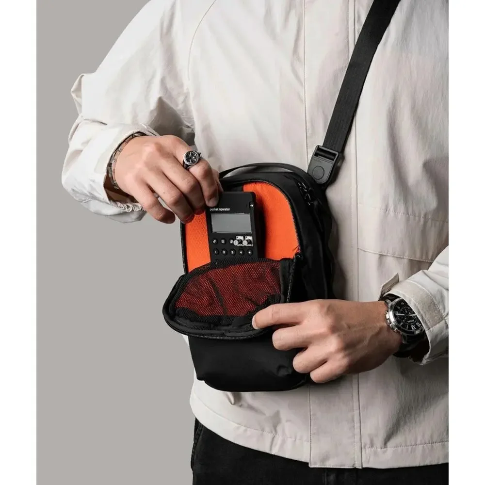 NWT Alpaka Metro Sling Travel Max Crossbody Bag Black | X-Pac VX42
